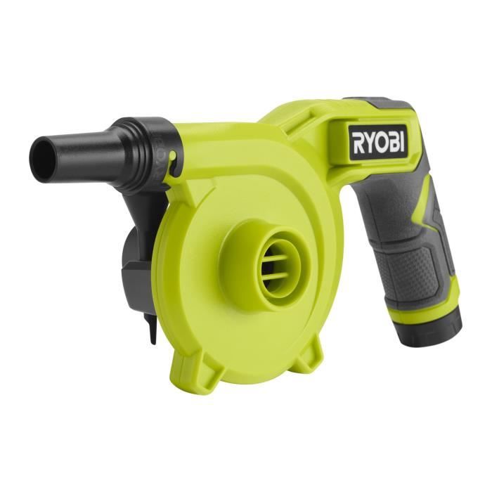 Image secondaire de Gonfleur Dégonfleur RYOBI 4V - Débit Élevé 200 L/min avec 3 Embouts