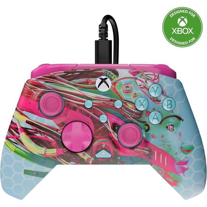 Manette de jeu filaire Rematch Advanced pour Xbox et PC - Turtle Beach
