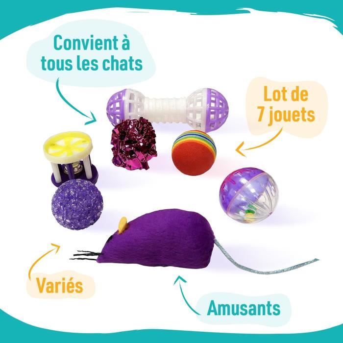 Image secondaire de 7 jouets pour Chat - AIMÉ