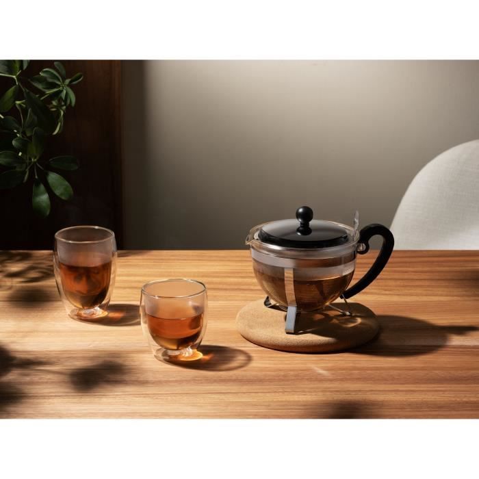 Image secondaire de Théiere - BODUM - Chamboard - Tamis en inox - 1 l - Brillant