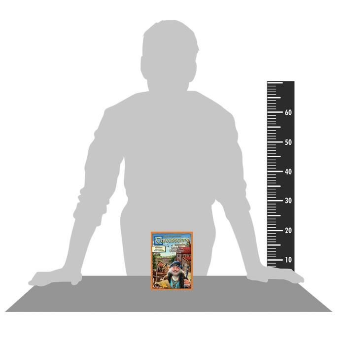 Z-Man Games | Carcassonne - Extension 5 Maires & Monasteres | Jeu de société | a partir de 7 ans | 2 a 6 joueurs | 40 minutes