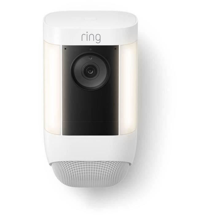 Cam�ra - RING - Spotlight Cam Pro Batterie - Blanc