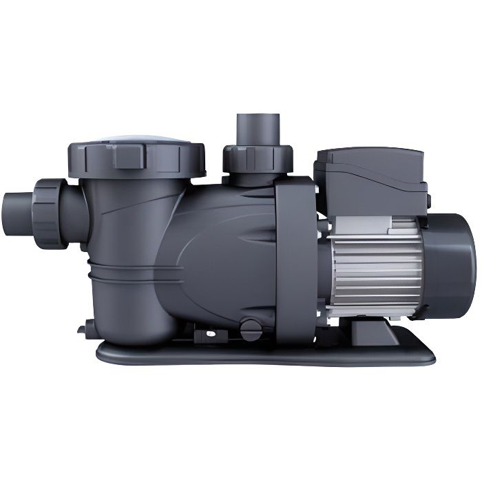 GRE - Pompe de filtration 1CV pour piscine - 20m³/h - 900 W - avec pré-filtre