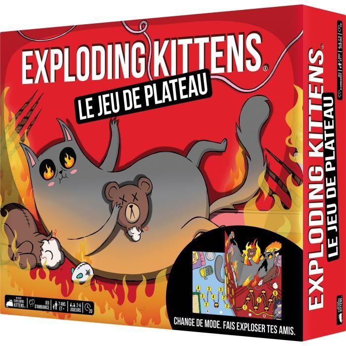 Image secondaire de Exploding Kittens : Le jeu de plateau