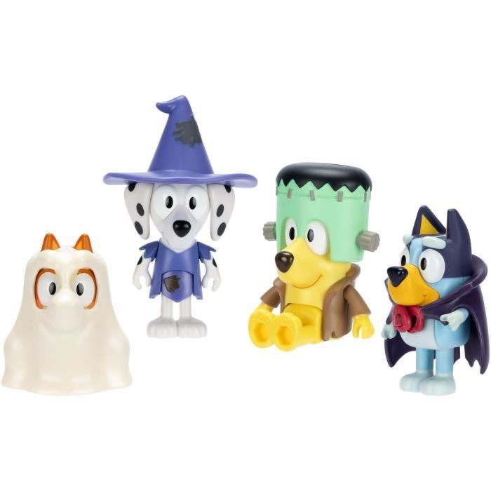 Image secondaire de Coffret figurines - BLUEY - Déguisements - 4 figurines articulées - Accessoires inclus