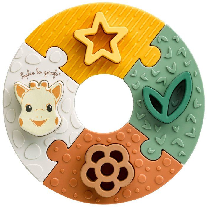 Image secondaire de Mon Premier Puzzle Sophie la Girafe - 8 pièces en caoutchouc naturel