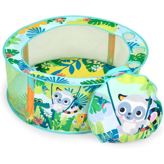 Piscine à Balles Pliable Rainforest avec Sac de Transport - 20 Balles Incluses