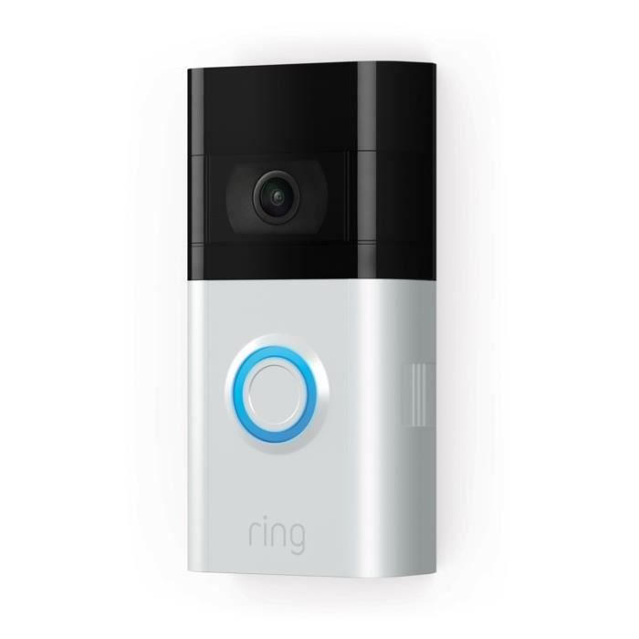 RING - Caméra de surveillance - Video Doorbell 3 Slim
