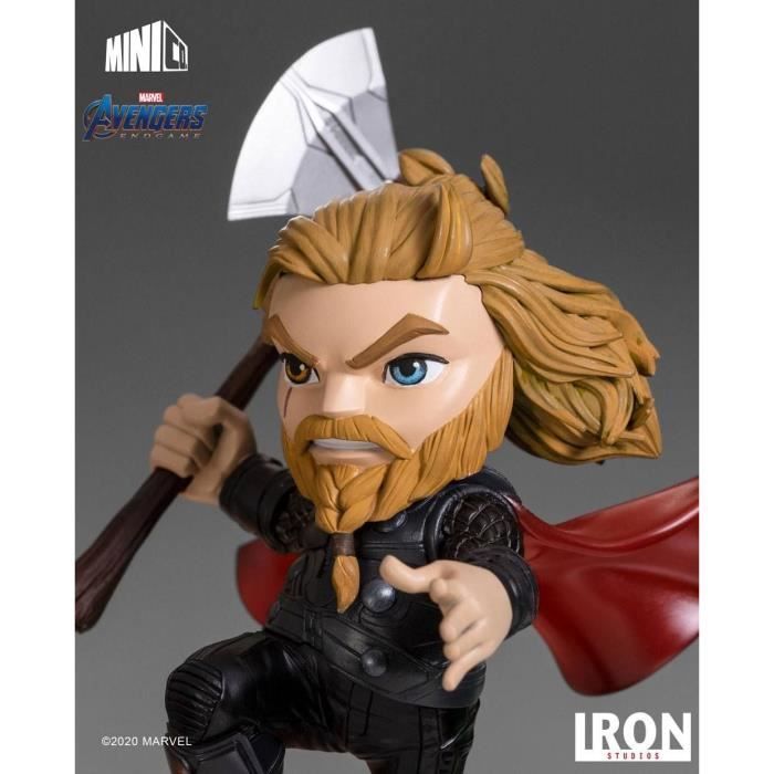 Figurine - IRON STUDIOS - Mini Co. Deluxe - Marvel's Avengers : Thor - PVC - 21 cm