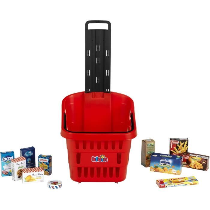 Panier de courses à roulettes garni My Market - KLEIN - 7256 - Dès 2 ans