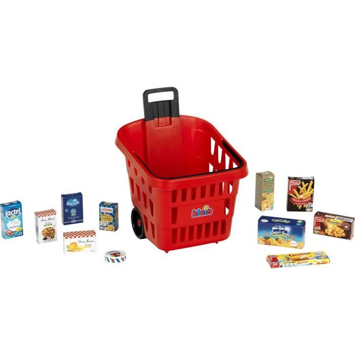 Image secondaire de Panier de courses à roulettes garni My Market - KLEIN - 7256 - Dès 2 ans