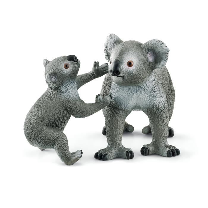 SCHLEICH - Maman et Bébé Koala - 42566 - Gamme Wild Life