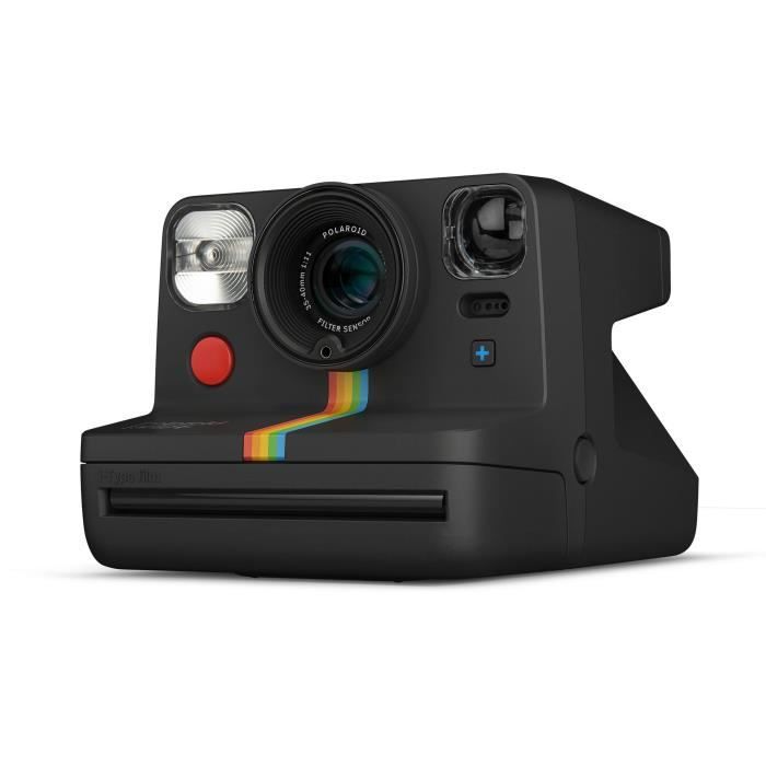 POLAROID Now+ - Appareil photo instantané - Autofocus - Connecté - Filtres inclus - Noir