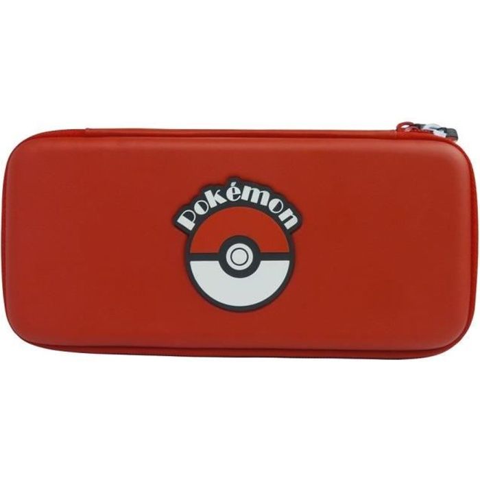 Hori Sacoche Rigide Pokéball Pour Nintendo Switch - Licence Officielle Nintendo & Pokémon
