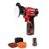 Image secondaire de Polisseuse - Sur batterie - Batterie lithium-ion 12V 2000 mAh (x2) - KS TOOLS - 515.4760F - Polisseuse voiture 12V