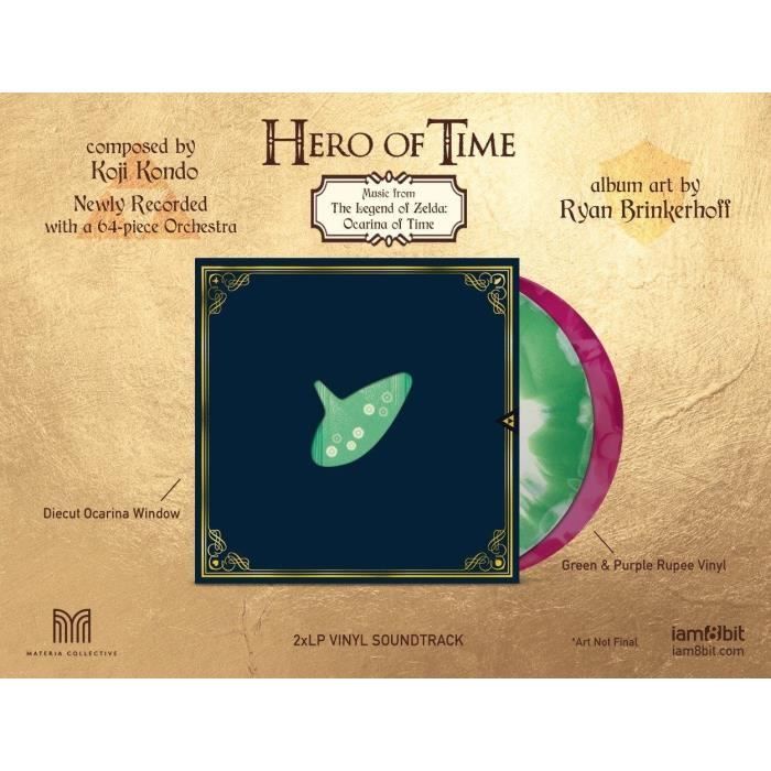 Vinyle BO - HERO OF TIME (MUSIC FROM THE LEGEND OF ZELDA: OCARINA OF TIME)