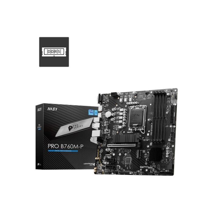 Motherboard - MSI - PRO B760M-P (911-7E02-009)