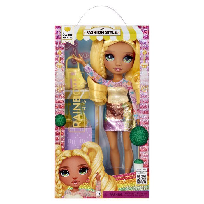 Image secondaire de Poupée Mannequin Rainbow High - Sunny en Mode Tendance