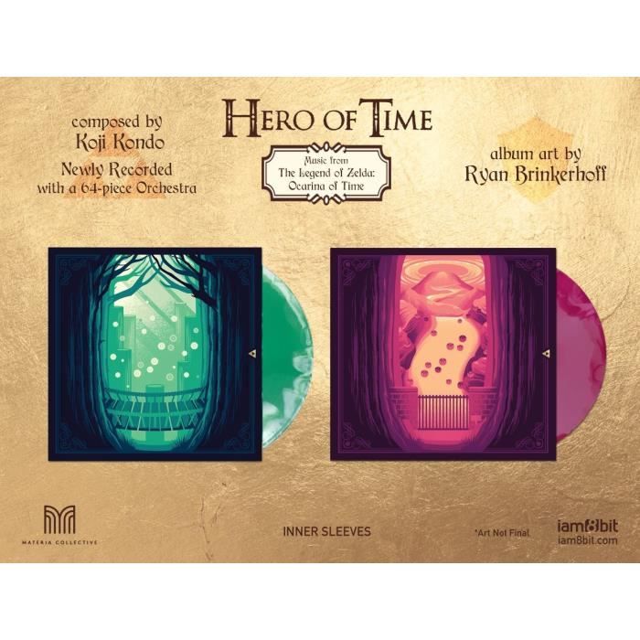 Vinyle BO - HERO OF TIME (MUSIC FROM THE LEGEND OF ZELDA: OCARINA OF TIME)