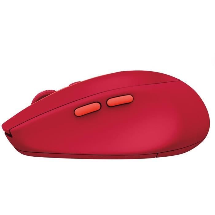 LOGITECH - Souris Multi-Device Silent M590 - Rouge