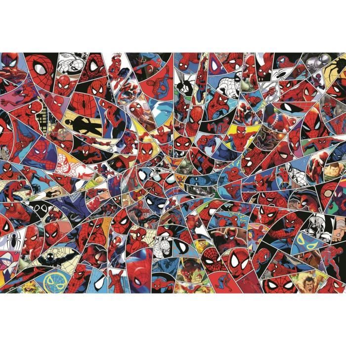 Puzzle Impossible 1000p Spider Man - 69 x 50 cm - Clementoni