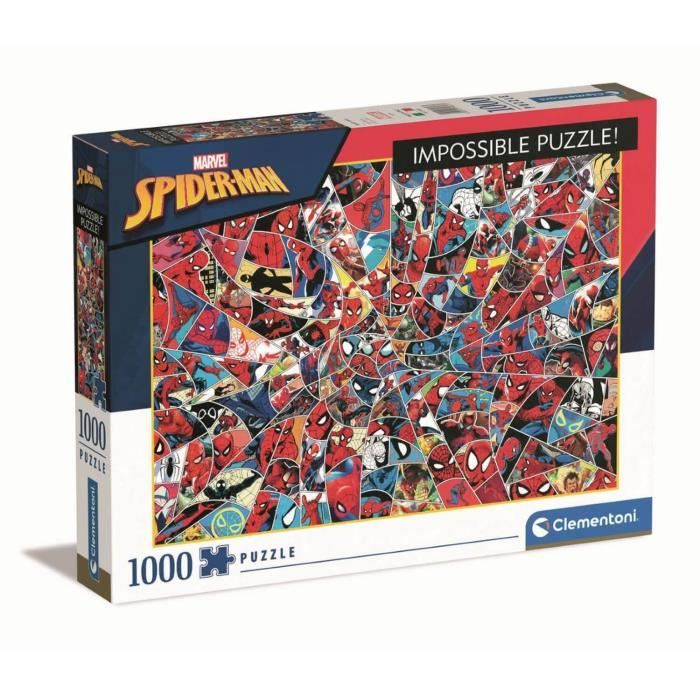 Puzzle Impossible 1000p Spider Man - 69 x 50 cm - Clementoni