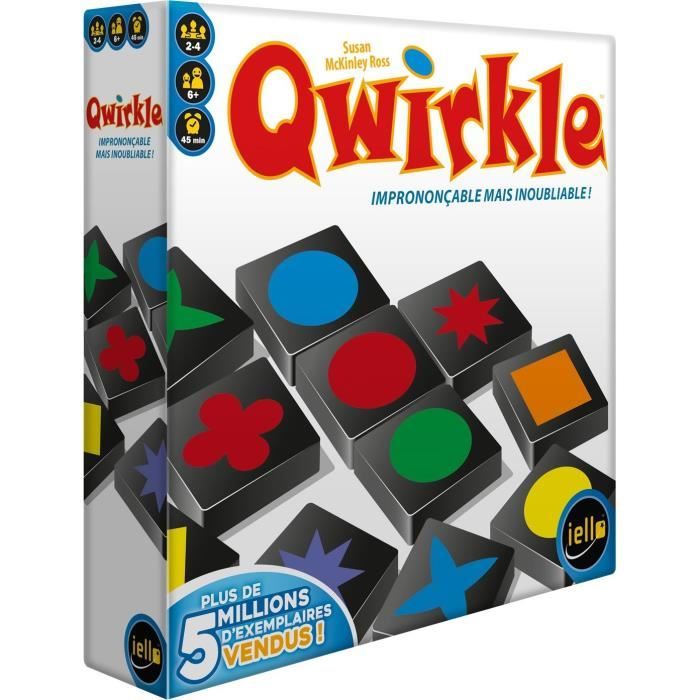 Qwirkle Nouvelle Edition - Jeu de société - A partir de 6 ans