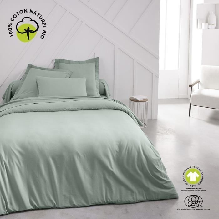 Image secondaire de Parure de lit - TODAY - 220 x 240 cm - Coton 100% - Organic - Certifié GOTS et oeko-Tex