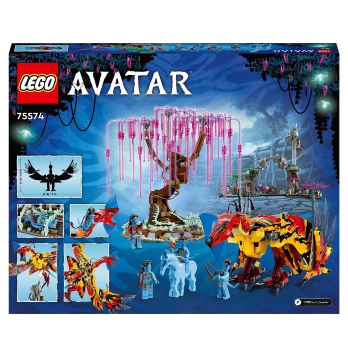 LEGO Avatar 75574 Toruk Makto et l'Arbre des Âmes, Jouet, Minifigurine Jake Sully, Film 2022
