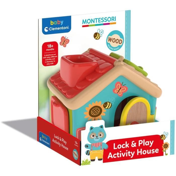 Image secondaire de Clementoni - Montessori - Ma maison d'activités - Maison et personnage