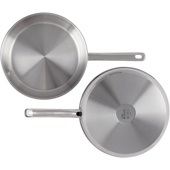 Image secondaire de Poêle Daily en Acier Inoxydable Ø28 cm - Tous Feux