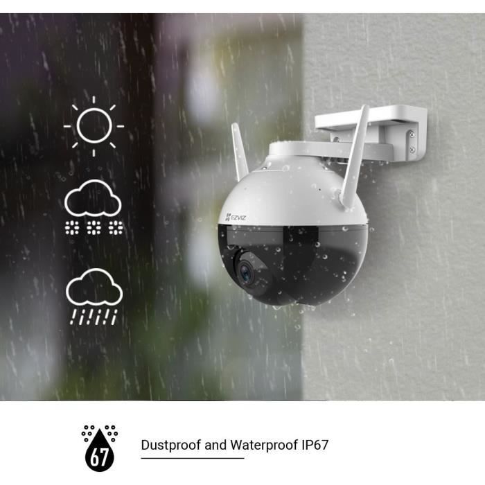 EZVIZ CAMERA D'EXTERIEUR MOTORISEE C8C