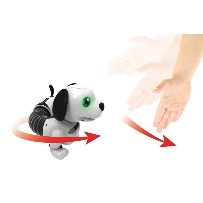 YCOO by Silverlit Junior Robo Dackel - 88578 - 25 cm - Chien extensible autonome qui te suit