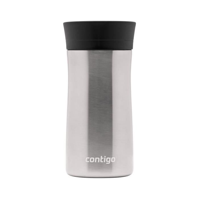 Contigo Pinnacle Autoseal Mug Isotherme, thermos café isotherme, acier inoxydable, bouteille isotherme, tasse a café avec couvercle