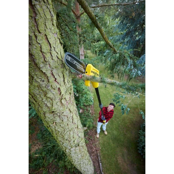 Image secondaire de Élagueuse sur perche sans fil Stanley Fatmax 18V - 20 cm