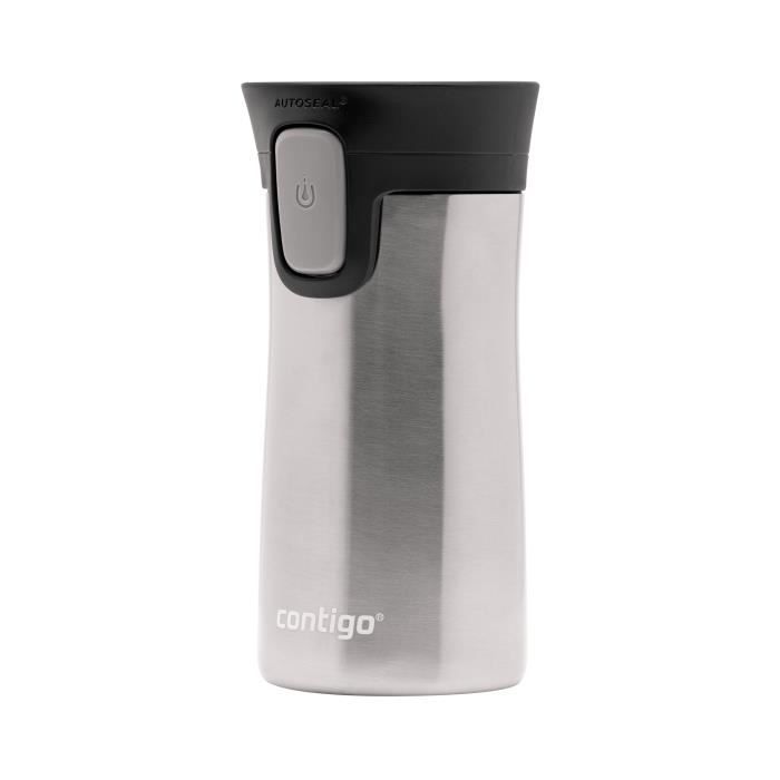 Contigo Pinnacle Autoseal Mug Isotherme, thermos café isotherme, acier inoxydable, bouteille isotherme, tasse a café avec couvercle