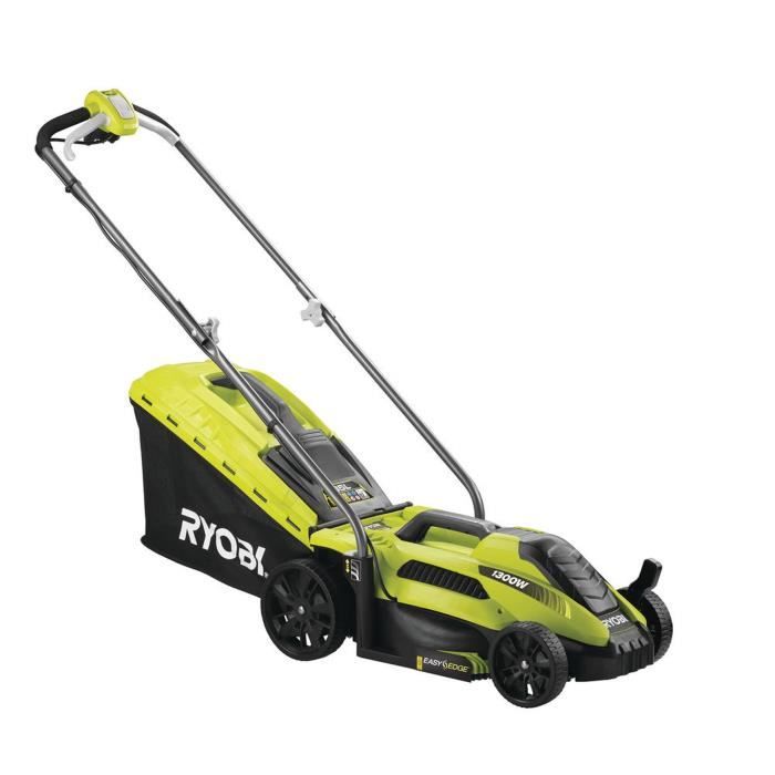 Image secondaire de RYOBI - Tondeuse 1300 W - Ø coupe 33 cm - ramassage et mulching - RLM13E33S