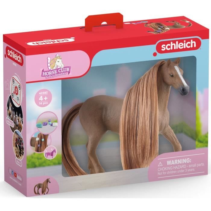 SCHLEICH - Jument Pur-sang Anglaise - Sofias' Beauties - 42582 - Gamme Sofia's Beauties