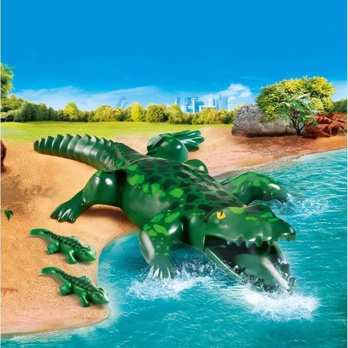 PLAYMOBIL - 70358 - Alligator avec ses petits