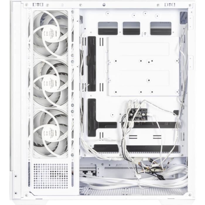 Image secondaire de Boitier sans alimentation - ZALMAN P40 DS - Moyen tour - Format ATX - Blanc