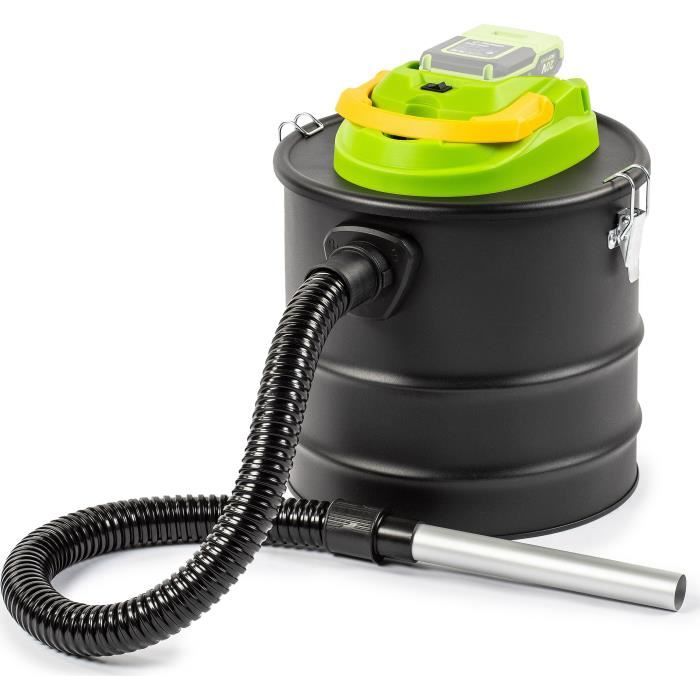 Aspiracenere senza fili - FIELDMANN - 20V - Filtro HEPA lavabile - Batteria e caricabatteria non inclusi