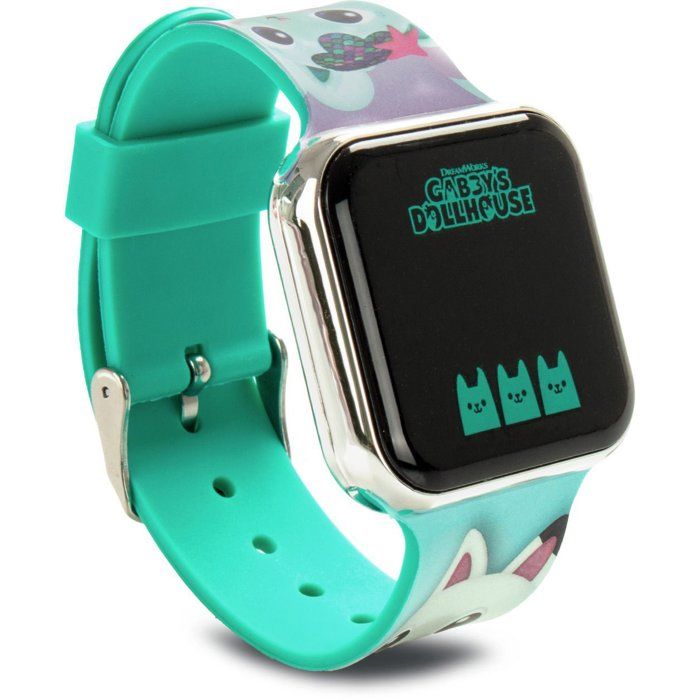 Reloj LED de la casa de mu�ecas de Gabby - LICENCIA PARA NI�OS - GD00077