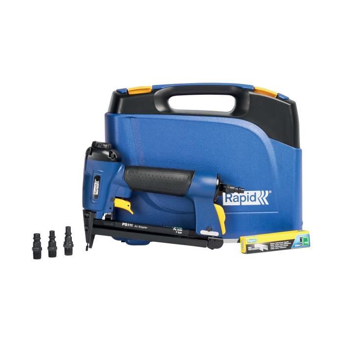 Image secondaire de Agrafeuse Pneumatique RAPID PS111 en Magnésium - Idéale pour Travaux Intensifs