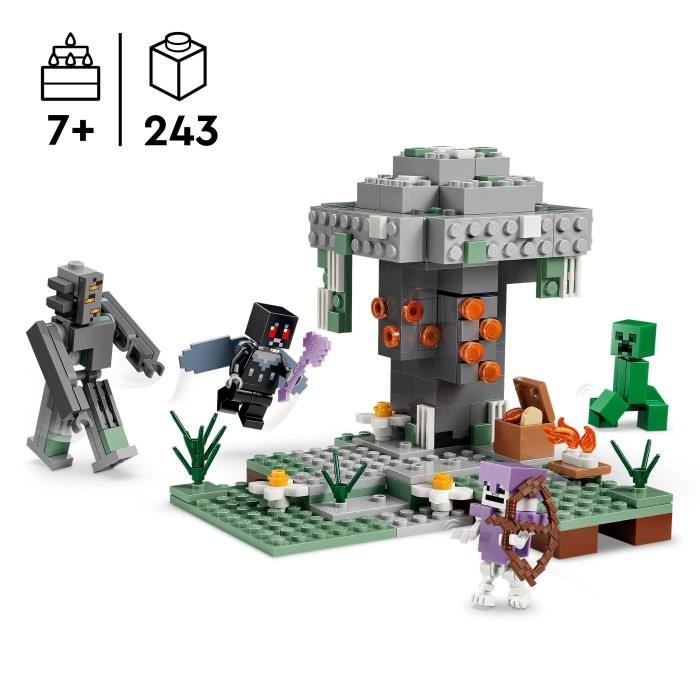 Image secondaire de LEGO Minecraft Le Jardin Pâle - Jeu de Construction Aventure