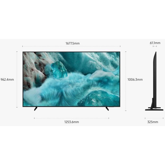 Image secondaire de Téléviseur QLED Samsung 75 pouces 4K UHD avec Gaming Hub