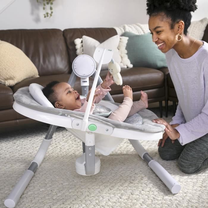 INGENUITY Balancelle musicale pliable - Double Direction - Modele Spruce™