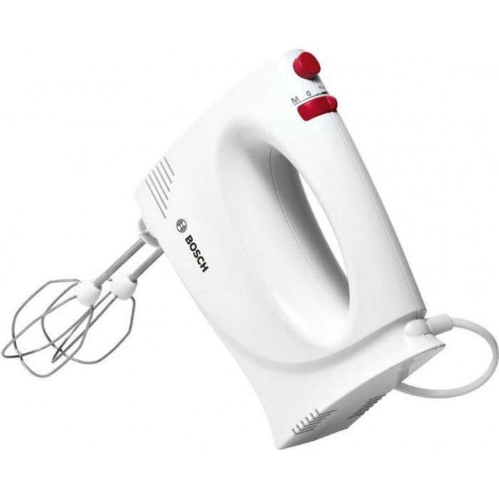Mixer - BOSCH - MFQP1000 - 300 W - 2 velocità + turbo - 2 fruste in acciaio inox