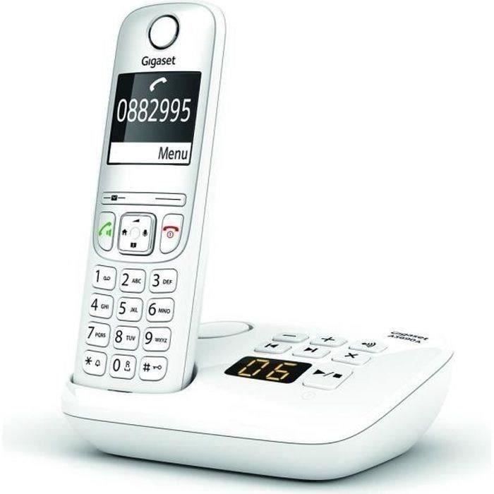 GIGASET Landline Telephone AS690 A White