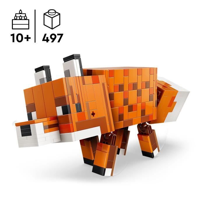 Image secondaire de LEGO Minecraft - Le Renard Amusant à Construire pour Enfants