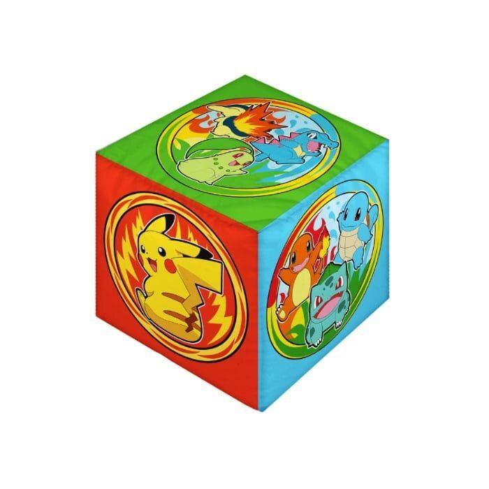Image secondaire de Coussin premium - Cube - POKEMON - Microfibre - 25 x 25 x 25 cm